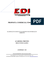 Proposta Comercial P1066C20 - Projeto de Sonorização Ambiente - Academia Triunfo