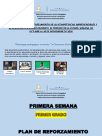 1er Grado Periodo de Reforzamiento Bloque Uno PDF