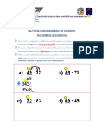 Multiplicaciones Dos Cifras