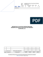 Reporte Del Taller de Constructibilidad Ingenieria de Detalle Estacion San Fernando Ecopetrol S.A