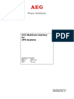 CCC Multicom Interface For Ups Systems