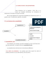 La Competitivite Des Entreprises