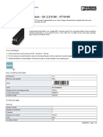 Feed-Through Terminal Block - UK 2,5 N BK - 0719100: Key Commercial Data