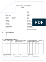 Postnatal Assessment Tool M.SC NSG