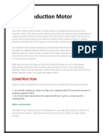 Induction Motor: Stator Construction