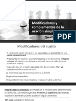 Modificadores y Complementos PDF