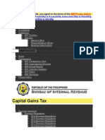 Index For Capital Gains Tax