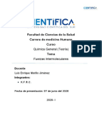 Fuerzas Intermoleculares - Química General