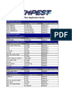 Tempest Oil Filter Application Guide