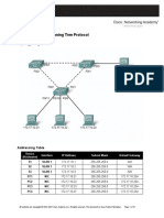 Lab 5.5.1: Basic Spanning Tree Protocol: Topology Diagram