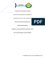 Analisis - Probelmas de Curva de Calibración