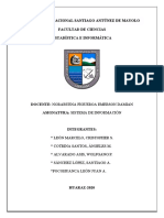 Sistema - Información