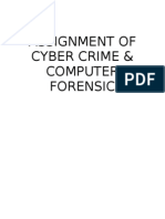 Cyber Crime Assignment