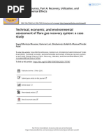 Technical, Economic, and Environmental Assessment of Flare Gas Recovery System: A Case Study