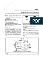 Power Factor Corrector: Minidip SO8 Ordering Numbers: L6561 (Minidip) L6561D (SO8)