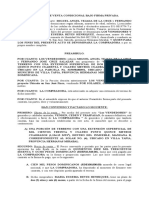 Contrato de Venta Condicional San Jose Escuela - Maria Eusebia Reyes