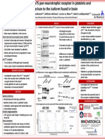 Samuel Fleury - Evidence of The p75 Pan Neurotrophic Receptor in Platelets and Comparison To The Isoform Found in Brain