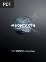 KONTAKT 610 KSP Reference Manual