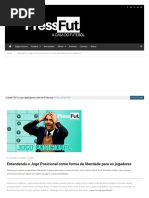 Pressfut Com Post Entendendo o Jogo Posicional Como Forma de PDF