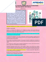 Practicamos El Consumo Responsable de Los Recursos para Una Mejor Convivencia