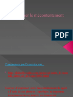 Exprimer Le Mecontenetment