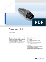 Vdo Sender Unit PDF