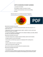 Basic Concepts in Assessing Student Learning