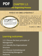 Chapter 1.2 - Asm453 - The Organizing Process - Original Slide