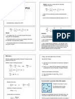 Momentum Principle: Review: Last Time, We Derived The Reynolds