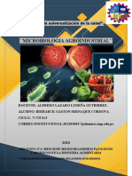 Solucion Del Cuestionario de Microbiologia Agroindustrial N°1