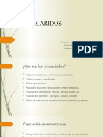 POLISACARIDOS Ciencia de Los Alimentos