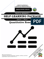 Self-Learning Package: Quantitative Research