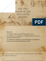 The Two Faces of The 1872 CAVITE Mutiny