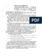 La Trazabilidad de Los Alimentos