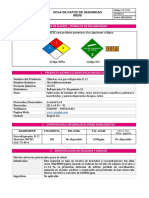 Hoja de Seguridad de Refrigerante R22 PDF