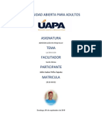 Tarea 8 Administración de Empresas 1 Uapa