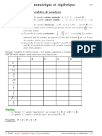 Cours 2nde Calcul Numerique Et Algebrique