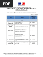 Liste Interpretes Assermentes 2019 Juin 24 Maj 2020 03 12 PDF