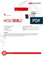 Ds-2Cd2686G2-Izs 8 MP Ir Varifocal Bullet Network Camera: Acusense