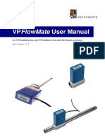 Vpflowmate User Manual: For Vpflowmate Probe, and Vpflowmate In-Line (With M12 8-Pole Connector)