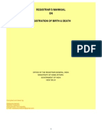 Registrars Manual On Band D