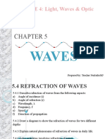 5.4 Refraction of Waves