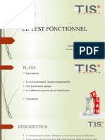 Le Test Fonctionnel