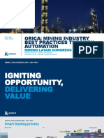 Orica: Mining Industry Best Practices Through Automation