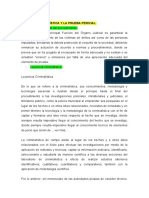 Temas 6 La Criminalística y La Prueba Pericial