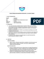 Plan de Trabajo Del Municipio Escolar 2019