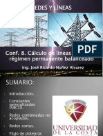 Conf 8. Cálculo de Líneas Aéreas en Régimen Permanente