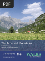 The Accursed Mountains: Guided-Group Walking Grade: Demanding