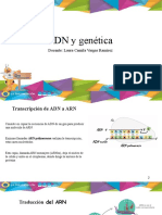 ADN y Genética: Docente: Laura Camila Vargas Ramírez