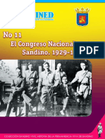 No 11 El Congreso Nacional Contra Sandino PDF